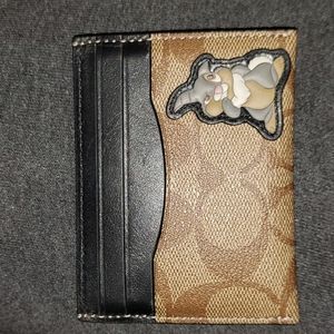 Coach  card holder